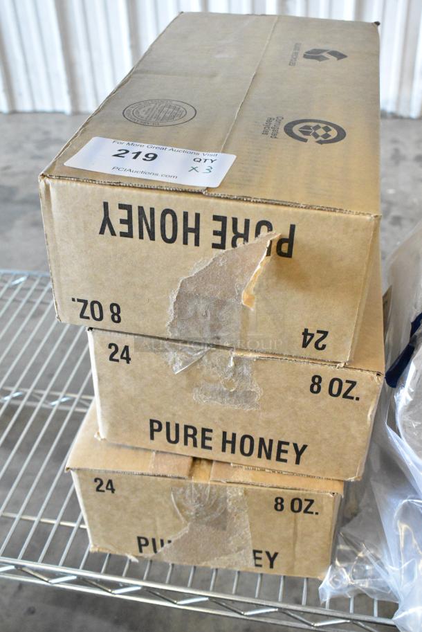 3 Boxes of 24 8 oz Jars; Standard and Bear Shaped.  Missing 3. 3 Times Your Bid! - Image 2 of 7