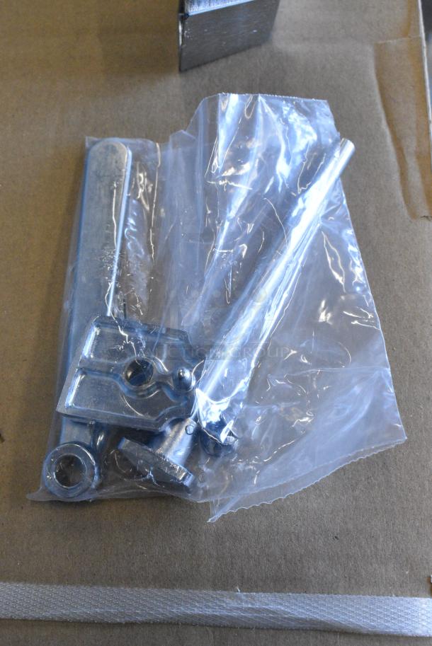 BRAND NEW SCRATCH AND DENT! 117221160 Kason® 11239C00004D 14" Lever Handle with Release and Cylinder Lock - Image 3 of 7