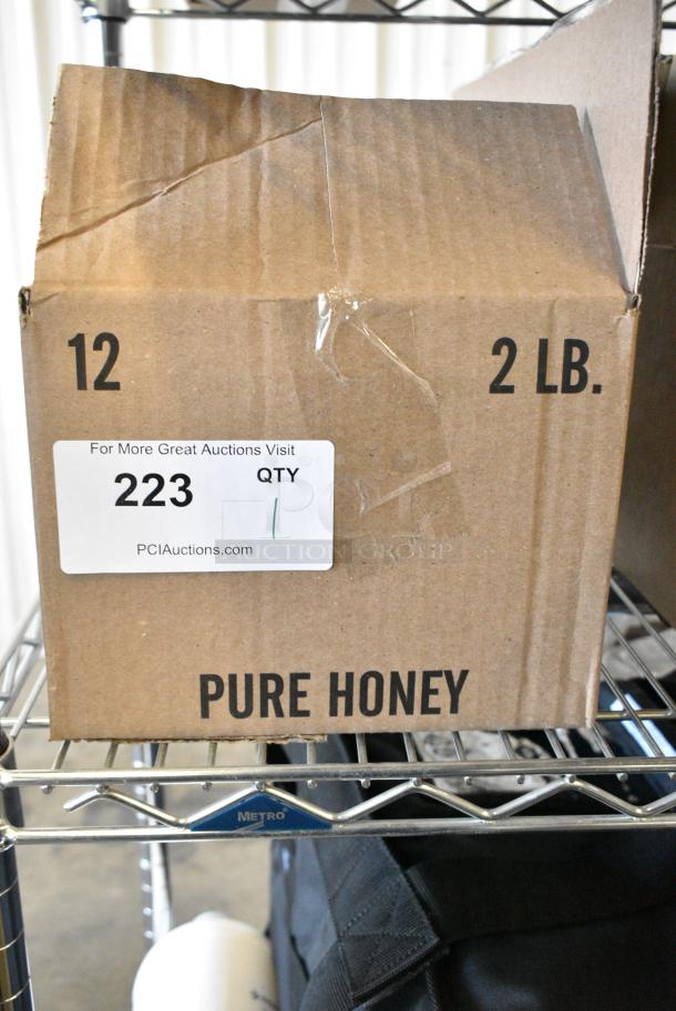 Box of 12 NEW Honey Jars - Image 2 of 7