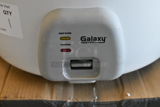 BRAND NEW SCRATCH AND DENT! Galaxy 177RCGB3060 60 Cup (30 Cup Raw) Electric Rice Cooker / Warmer. 120 Volts, 1 Phase. Tested and Working! - Image 4 of 8