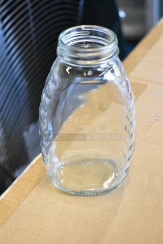 Box of 12 BRAND NEW SCRATCH AND DENT! Pure Honey Jars