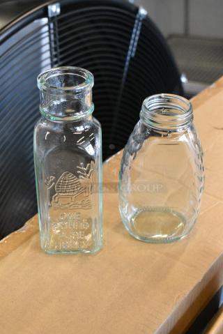 Box of 6 BRAND NEW SCRATCH AND DENT! Pure Honey Jars