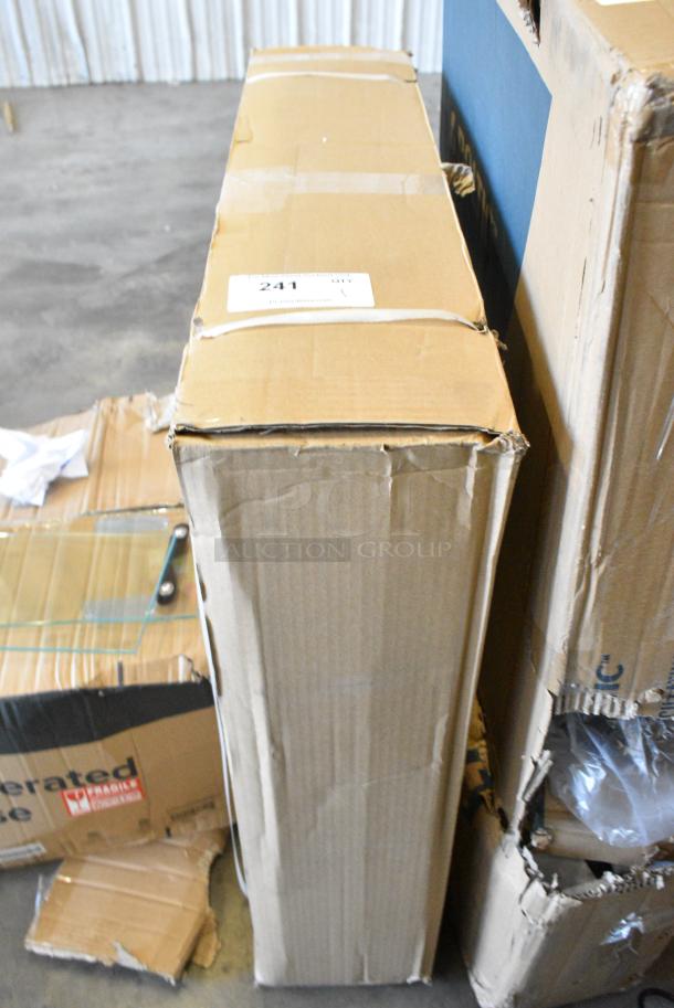 BRAND NEW SCRATCH AND DENT! Moffat USSK32 Turbofan Stainless Steel Stand with Casters for E32 and G32 Series Single Deck Convection Ovens 952USSK32 - Image 2 of 6