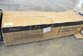 BRAND NEW SCRATCH AND DENT! Emperor's Select 478CSD60HC CSD-60 Countertop Refrigerated Sushi Display Case. Tested and Working!