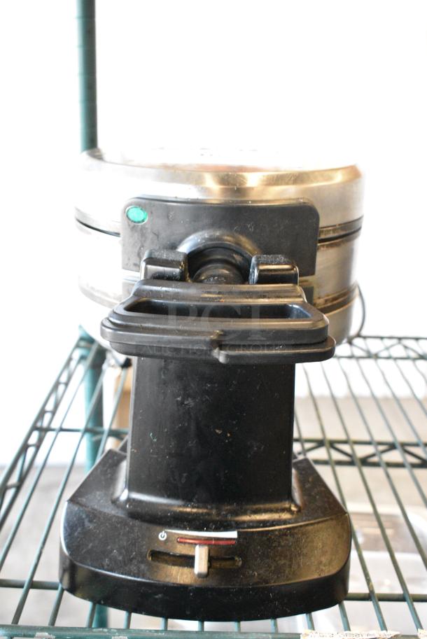 Cuisinart WAF Metal Countertop Waffle Maker. 120 Volts, 1 Phase. Tested and Working! - Image 2 of 7