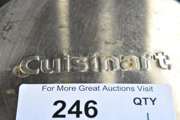 Cuisinart WAF Metal Countertop Waffle Maker. 120 Volts, 1 Phase. Tested and Working! - Image 3 of 7