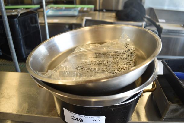 6 Items Including Funnel, Metal Pots. 6 Times Your Bid! - Image 2 of 4