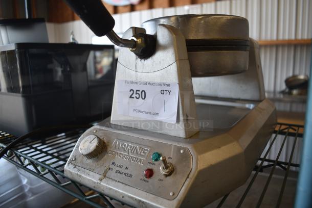 Waring WW180 Metal Countertop Belgian Waffle Maker. 120 Volts, 1 Phase. Tested and Working! - Image 3 of 7