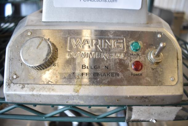 Waring WW180 Metal Countertop Belgian Waffle Maker. 120 Volts, 1 Phase. Tested and Working! - Image 4 of 7