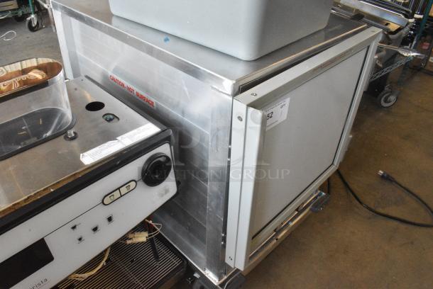 BRAND NEW SCRATCH AND DENT! 2024 Main Street 541HPU1812 Metal Commercial Heated Holding Proofing Cabinet on Commercial Casters. 120 Volts, 1 Phase. Tested and Working! - Image 2 of 8