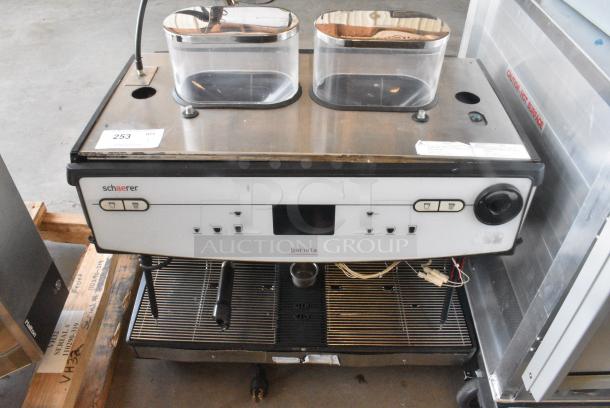 2018 Schaerer Barista Metal Commercial Countertop 2 Group Automatic Espresso Machine w/ 2 Hoppers. 208-240 Volts, 1 Phase. - Image 1 of 8