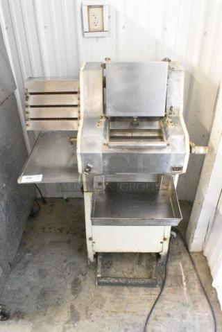 Metal Commercial Floor Style Pasta Machine. 208/240 Volts, 3 Phase.