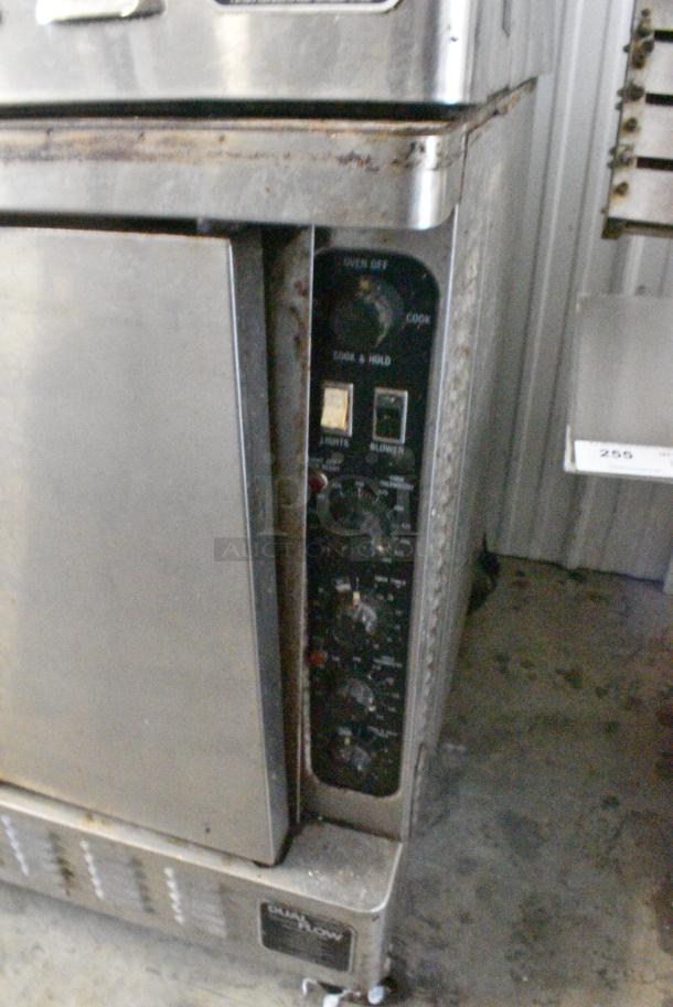 2 Blodgett Stainless Steel Commercial Natural Gas Powered Full Size Convection Oven w/ Solid Doors, Metal Oven Racks and Thermostatic Controls on Commercial Casters. 2 Times Your Bid! - Image 4 of 8