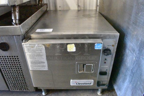 2016 Cleveland 22CET3.1 Stainless Steel Commercial Countertop Electric Powered Steam Cabinet. 208/240 Volts, 3 Phase. - Image 1 of 8