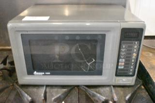 Amana LD10 Metal Countertop Microwave Oven. 120 Volts, 1 Phase.