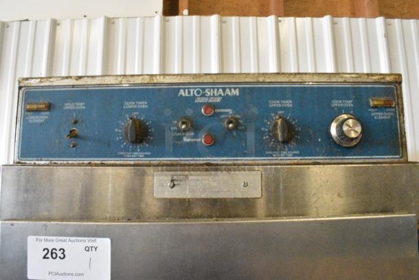 Alto Shaam 1000-TH-I Stainless Steel Commercial Electric Cook N Hold Oven on Commercial Casters. 208-240 Volts. - Image 4 of 10