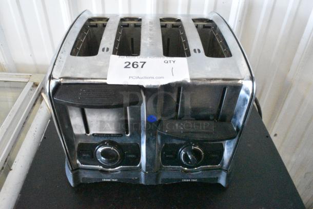 Procter Silex 24850 Metal Countertop 4 Slot Toaster. 120 Volts, 1 Phase. - Image 1 of 6