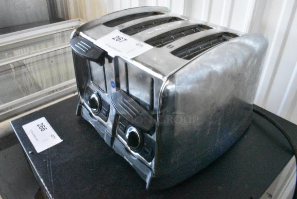 Procter Silex 24850 Metal Countertop 4 Slot Toaster. 120 Volts, 1 Phase. - Image 3 of 6