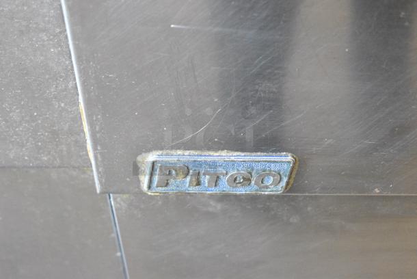 Pitco Frialator SG14 Stainless Steel Commercial Floor Style Natural Gas Powered Deep Fat Fryer. 110,000 BTU. - Image 2 of 5