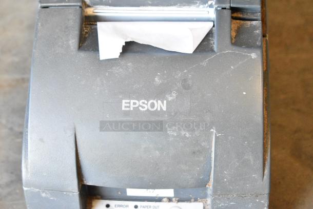 Posiflex KS-6715G POS Monitor w/ Epson M188B Receipt Printer and Metal Cash Drawer. - Image 3 of 9