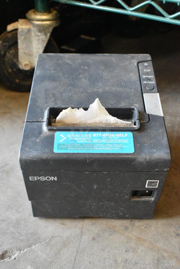 Posiflex KS-6715G POS Monitor w/ Epson M244A Receipt Printer and Metal Cash Drawer. - Image 2 of 8