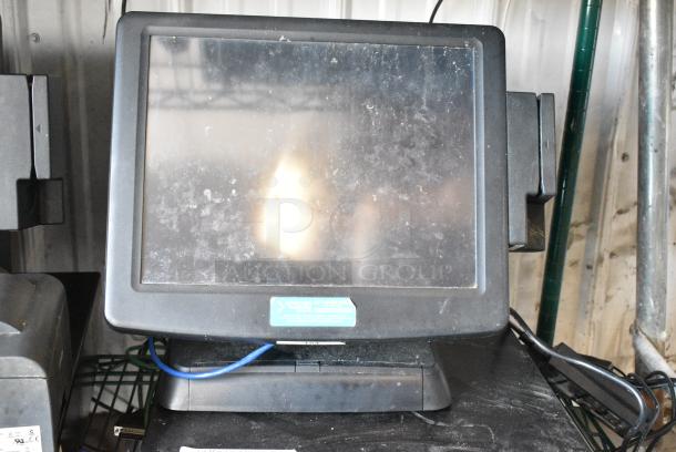 Posiflex KS-6715G POS Monitor w/ Epson M244A Receipt Printer and Metal Cash Drawer. - Image 4 of 8