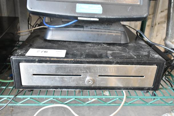 Posiflex KS-6715G POS Monitor w/ Epson M244A Receipt Printer and Metal Cash Drawer. - Image 8 of 8