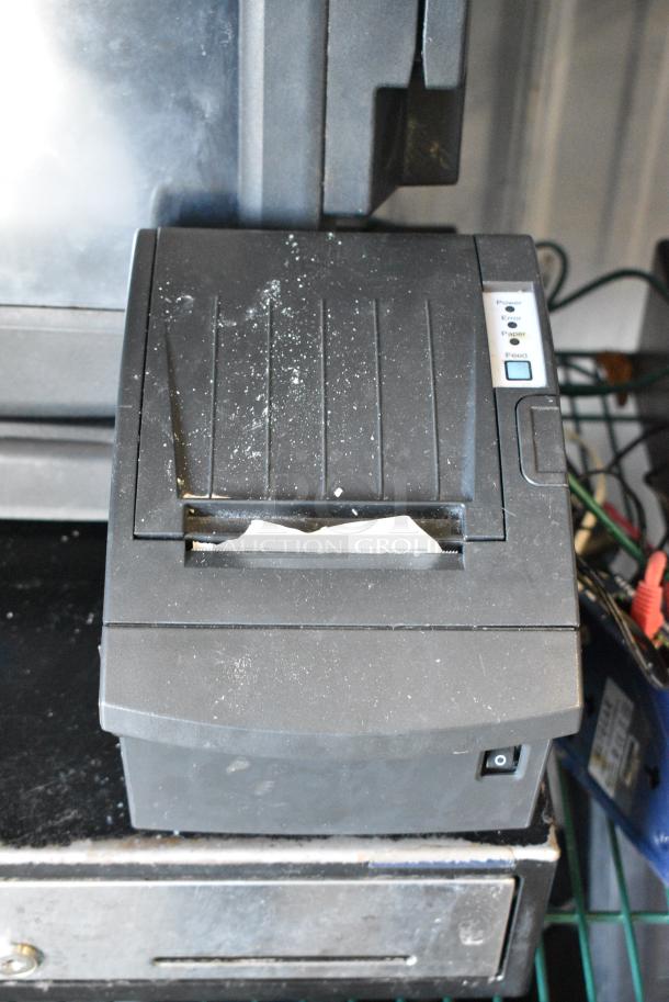Posiflex KS-6715G POS Monitor w/ Bixolon Receipt Printer and Metal Cash Drawer. - Image 2 of 8