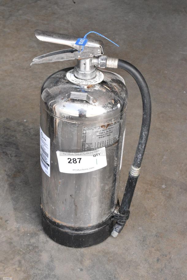 Amerex Wet Chemical Fire Extinguisher. Buyer Must Pick Up - We Will Not Ship This Item. - Image 2 of 5