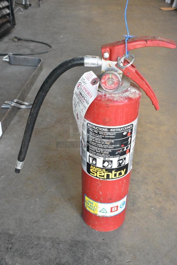 Ansul Sentry Fire Extinguisher. Buyer Must Pick Up - We Will Not Ship This Item. - Image 1 of 5