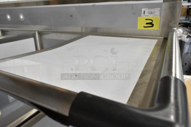 BRAND NEW SCRATCH AND DENT! Regency 600S32030224 Stainless Steel 3 Bay Sink w/ Dual Drain Boards. No Legs. - Image 2 of 8