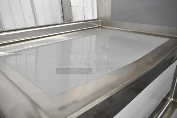 BRAND NEW SCRATCH AND DENT! Regency 600S32030224 Stainless Steel 3 Bay Sink w/ Dual Drain Boards. No Legs. - Image 5 of 8