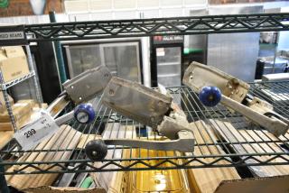3 Metal Commercial Can Opener w/ Mount. 3 Times Your Bid!