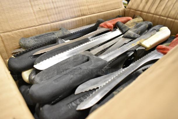 75 SHARPENED Stainless Steel Knives Including Bread Knife. 75 Times Your Bid! - Image 2 of 7