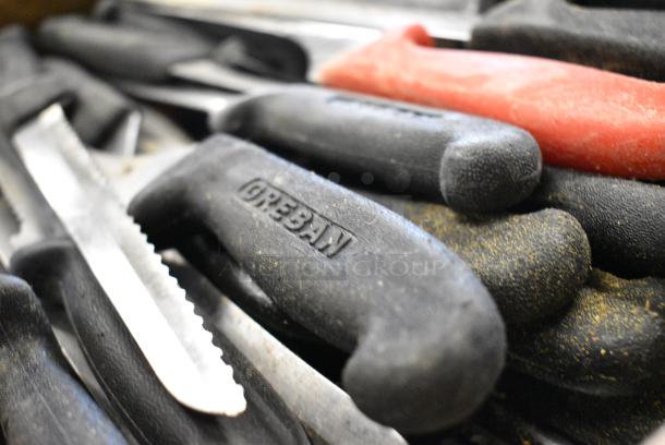 70 SHARPENED Stainless Steel Knives Including Bread Knife. 70 Times Your Bid! - Image 3 of 4