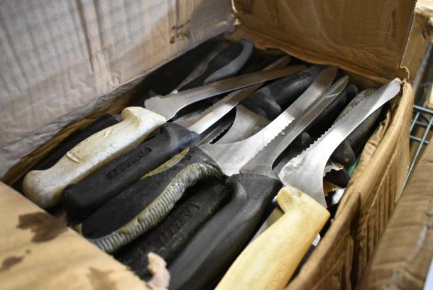 75 SHARPENED Stainless Steel Knives Including Bread Knife. 75 Times Your Bid! - Image 2 of 5
