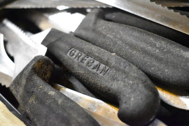 100 SHARPENED Stainless Steel Knives Including Bread Knife. 100 Times Your Bid! - Image 3 of 5