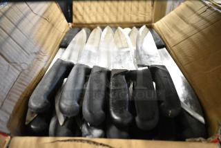 100 SHARPENED Stainless Steel Knives Including Chef Knife. 100 Times Your Bid!