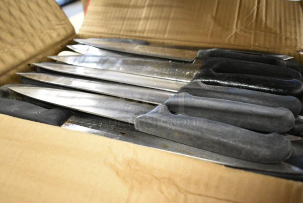 100 SHARPENED Stainless Steel Knives Including Chef Knife. 100 Times Your Bid! - Image 2 of 4