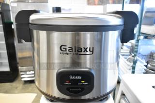 BRAND NEW SCRATCH AND DENT! Galaxy 177GRCS60 60 Cup (30 Cup Raw) Sealed Electric Rice Cooker / Warmer. 120 Volts, 1 Phase.