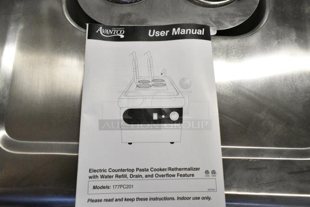 BRAND NEW SCRATCH AND DENT! Avantco 177PC201 2.1 Gallon / 8 Liter Electric Countertop Pasta Cooker / Rethermalizer. 208/240 Votls, 1 Phase. - Image 7 of 11