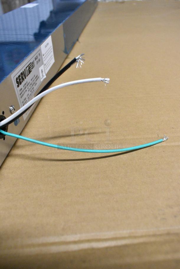 4 BRAND NEW SCRATCH AND DENT! ServIt 423SWI42 42" High Wattage Strip Warmer with Adjustable Infinite Controls. 120 Volts, 1 Phase.  4 Times Your Bid! - Image 6 of 10