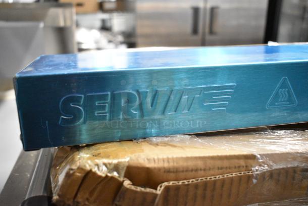 4 BRAND NEW SCRATCH AND DENT! ServIt 423SWI48CP 48" High Wattage Strip Warmer with Adjustable Infinite Controls and Cord. 120 Volts, 1 Phase. 4 Times Your Bid! - Image 3 of 8