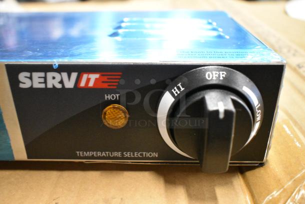 4 BRAND NEW SCRATCH AND DENT! ServIt 423SWI48CP 48" High Wattage Strip Warmer with Adjustable Infinite Controls and Cord. 120 Volts, 1 Phase. 4 Times Your Bid! - Image 4 of 8