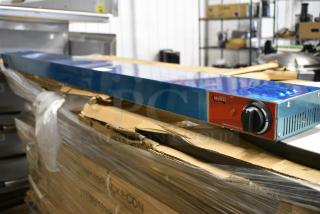 4 BRAND NEW SCRATCH AND DENT! Avantco 177SW60INCP 60" Strip Warmer with Adjustable Infinite Control and Cord. 120 Volts, 1 Phase. 4 Times Your Bid!