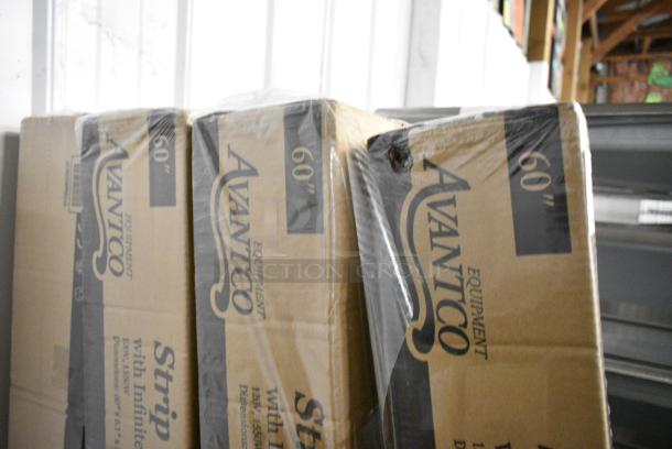 4 BRAND NEW SCRATCH AND DENT! Avantco 177SW60INCP 60" Strip Warmer with Adjustable Infinite Control and Cord. 120 Volts, 1 Phase. 4 Times Your Bid! - Image 9 of 10