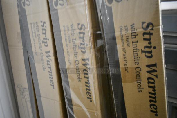 4 BRAND NEW SCRATCH AND DENT! Avantco 177SW60INCP 60" Strip Warmer with Adjustable Infinite Control and Cord. 120 Volts, 1 Phase. 4 Times Your Bid! - Image 10 of 10