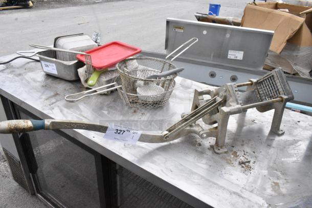 Metal French Fry Cutter. - Image 4 of 6