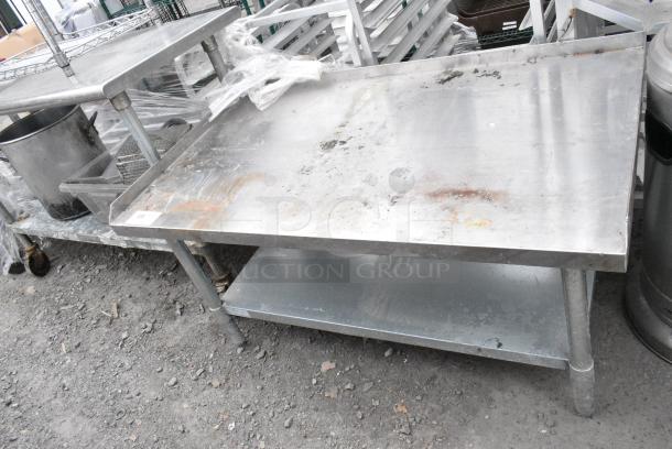Stainless Steel Equipment Stand w/ Metal Under Shelf. - Image 2 of 5