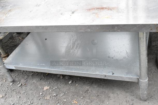 Stainless Steel Equipment Stand w/ Metal Under Shelf. - Image 3 of 5